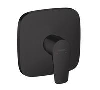 hansgrohe Talis E mitigeur de douche à levier unique encastré, 71765670, 71765670, Colorazione: Nero opaco