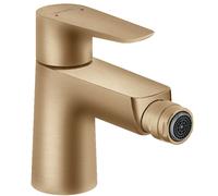 hansgrohe Talis E miscelatore monocomando per bidet a leva, pop-up waste, colorazione: bronzo spazzolato