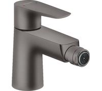 hansgrohe Talis E miscelatore monocomando per bidet a leva, pop-up waste, colorazione: Nero spazzolato