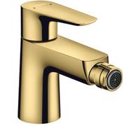 hansgrohe Talis E miscelatore monocomando per bidet a leva, pop-up waste, colorazione: Ottica in oro lucido