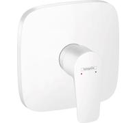hansgrohe Talis E Miscelatore monocomando per doccia da incasso, Colorazione: bianco opaco