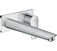 miscelatore monocomando da incasso per lavabo Hansgrohe Talis E, montaggio a parete, valvola a filtro sbloccabile, sporgenza 225 mm, colorazione: cromo