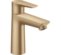 hansgrohe Talis E miscelatore monocomando per lavabo 110, senza scarico a scomparsa, sporgenza 112 mm, colorazione: bronzo spazzolato