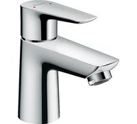 hansgrohe Talis E mitigeur monocommande de lavabo 80, vidage par poussoir, saillie 96mm, 71701000, 71701000