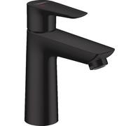 hansgrohe Talis E, mitigeur monocommande de lavabo 110 CoolStart, vidage par pression, saillie de 112 mm, 71713670, 71713670, Colorazione: Nero opaco