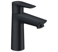 hansgrohe Talis E mitigeur monocommande de lavabo 110 CoolStart, sans vidage, saillie de 112 mm, 71714670, 71714670, Colorazione: Nero opaco