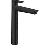 hansgrohe Talis E mitigeur monocommande de lavabo 240, sans vidage, saillie 183mm, 71717670, 71717670, Colorazione: Nero opaco