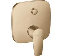 hansgrohe Talis E miscelatore monocomando per vasca da incasso, combinazione di sicurezza, colorazione: bronzo spazzolato