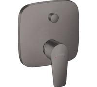 hansgrohe Talis E Miscelatore monocomando per vasca da incasso, colorazione: Nero spazzolato
