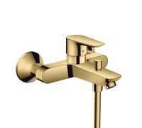 hansgrohe Talis E mitigeur monocommande de bain en saillie, profondeur de la gorge 194mm, 71740990, 71740990, Colorazione: Ottica in oro lucido