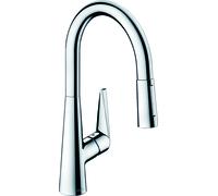 hansgrohe Talis M51 Mitigeur monocommandé pour cuisine 200, 2 types de jets, Eco, 72817000, 72817000, Colorazione: cromo