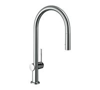 hansgrohe Talis M54 mitigeur monocommande de cuisine 210, douchette extractible, 2 jets, 72800000, 72800000, Colorazione: cromo