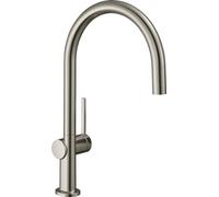 hansgrohe Talis M54 Mitigeur monocommande de cuisine 220, 1jet, 72804800, 72804800, Colorazione: Finitura in acciaio inox