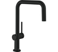 hansgrohe Talis M54 Mitigeur monocommande de cuisine U 220, 1jet, 72806670, 72806670, Colorazione: nero opaco