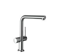 hansgrohe Talis M54 miscelatore monocomando per cucina U 270, rubinetto di arresto, 1 getto, 72827, Colorazione: cromo - 72827000