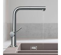 hansgrohe Talis M54 rubinetto da cucina, orientabile, estraibile, 72808000, Talis M54 cromo [Rubinetti da Cucina > Rubinetti da Cucina]