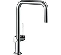 hansgrohe Talis M54 miscelatore monocomando per cucina U 220, 1 tipo di getto, Eco, 72844, Colorazione: cromo - 72844000