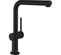 hansgrohe Talis M54 Mitigeur monocommandé pour cuisine 270, basse pression chauffe-eau, bec extractible, 1jet, 72860670, 72860670, Colorazione: nero opaco