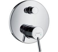 hansgrohe Talis Mitigeur monocommande de baignoire encastré, combinaison de fusibles intégrée, 32477000, 32477000