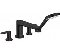 Hansgrohe Talis rubinetto per vasca e doccia bordo vasca nero 71748670