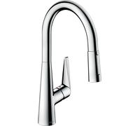 Hansgrohe Miscelatore monocomando Talis M51 200 con doccetta estraibile 2 getti cromato 72813000