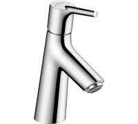 hansgrohe Talis S mitigeur monocommande de lavabo 80, vidage escamotable, saillie 97mm, 72010000, 72010000