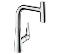 Hansgrohe Talis Select M51 Miscelatore monocomando per cucina 220, bocca estraibile, 1 getto, Colorazione: cromo - 72822000