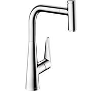 Hansgrohe Talis M51 - Miscelatore da lavello M5115-H300 con doccetta estraibile, sBOX, cromato 73853000
