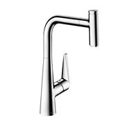 hansgrohe Talis Select M51 rubinetto da cucina, orientabile, estraibile, 72826000, Talis Select M51 cromo [Rubinetteria da Cucina > Rubinetti da Cucina]