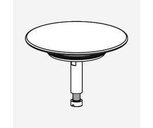 hansgrohe tappo per set vasca, 96153450, Exafill; Flexaplus bianco [Rubinetteria Bagno > Ricambi Rubinetteria Bagno]