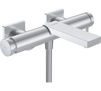 Hansgrohe Tecturis E miscelatore vasca monocomando, 2 utenze, scarico 213 mm,
