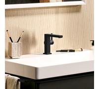 hansgrohe Tecturis E rubinetto lavabo 110 Fine CoolStart, 73023670, 110 Fine Tecturis E nero opaco [Rubinetteria Bagno > Rubinetteria Lavabo]