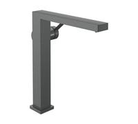 hansgrohe Tecturis E rubinetto lavabo rialzato 240 Fine CoolStart, 73070340, 240 Fine Tecturis E nero cromato spazzolato [Rubinetteria Bagno > Rubinetteria Lavabo]