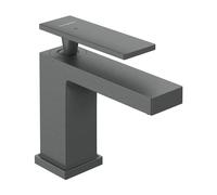 hansgrohe Tecturis E rubinetto lavabo 80, 73013340, 80 Tecturis E nero cromato spazzolato [Rubinetteria Bagno > Rubinetteria Lavabo]
