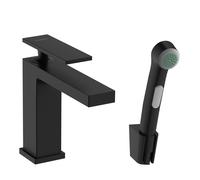 Hansgrohe Tecturis E rubinetto per lavabo con doccetta bidet verticale nero 73210670