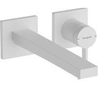 hansgrohe Tecturis E Mitigeur monocommandé pour lavabo, encastré, saillie 225mm, vidage non verrouillable, EcoSmart+, 73051700, 73051700, Colorazione: Bianco opaco