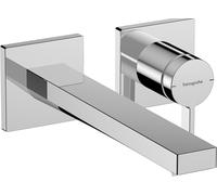 hansgrohe Tecturis E Mitigeur monocommandé pour lavabo, encastré, saillie 225mm, vidage non verrouillable, EcoSmart+, 73051000, 73051000, Colorazione: cromo