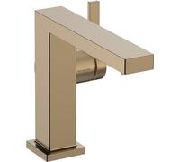 hansgrohe Tecturis E Fine Mitigeur monocommandé pour lavabo 110, saillie 155mm, sans garniture de vidage, CoolStart, EcoSmart+, 73021140, 73021140, Colorazione: Bronzo spazzolato