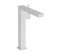 hansgrohe Tecturis E Fine Mitigeur monocommandé pour lavabo 240, saillie 197mm, avec vidage Push-Open, CoolStart, EcoSmart+, 73070700, 73070700, Colorazione: Bianco opaco