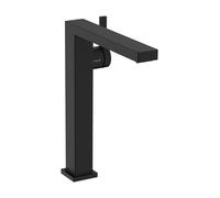 hansgrohe Tecturis E Fine miscelatore monocomando per lavabo 240, sporgenza 197 mm, con scarico push-open, CoolStart, EcoSmart+, 73070, Colorazione: nero opaco