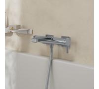 hansgrohe Tecturis E rubinetto vasca esterno, miscelatore monocomando, 73420000, Tecturis E cromo [Rubinetteria Bagno > Rubinetteria Vasca]
