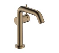 hansgrohe Tecturis S robinetterie de lavabo 150 Fine CoolStart, EcoSmart+ sans garniture de vidage, portée 139mm, 73341140, 73341140, Colorazione: Bronzo spazzolato