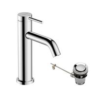 hansgrohe Tecturis S robinetterie de lavabo monocommande 110 CoolStart, EcoSmart+, portée 116mm, 73314000, 73314000, Colorazione: cromo