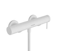 Miscelatore Lavabo A Muro Hansgrohe Tecturis S parete 83x300mm Bianco Opaco