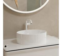 Miscelatore Lavabo Alto Hansgrohe Tecturis S Fijne CoolStart Start/Stop 240mm Bianco Opaco