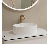 hansgrohe Tecturis S miscelatore monocomando per lavabo 240 Fine CoolStart a risparmio idrico+per lavabi da appoggio, sporgenza 167 mm, 73372, Colorazione: Bronzo spazzolato