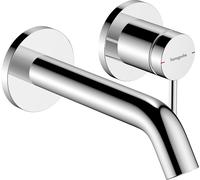 hansgrohe Tecturis S Miscelatore monocomando da incasso per lavabo a parete, sporgenza 165 mm, 73350, Colorazione: cromo - 73350000
