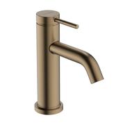 hansgrohe Tecturis S miscelatore monocomando per lavabo 80 CoolStart a risparmio idrico+ , sporgenza 108 mm, 73301, Colorazione: Bronzo spazzolato