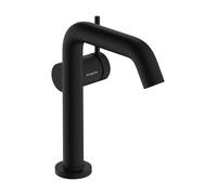 hansgrohe Tecturis S Mitigeur monocommandé pour lavabo 150 Fine CoolStart économie deau+, saillie 139 mm, 73341670, 73341670, Colorazione: nero opaco