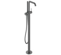 Hansgrohe Tecturis S rubinetto per vasca e doccia a terra nero 73440340